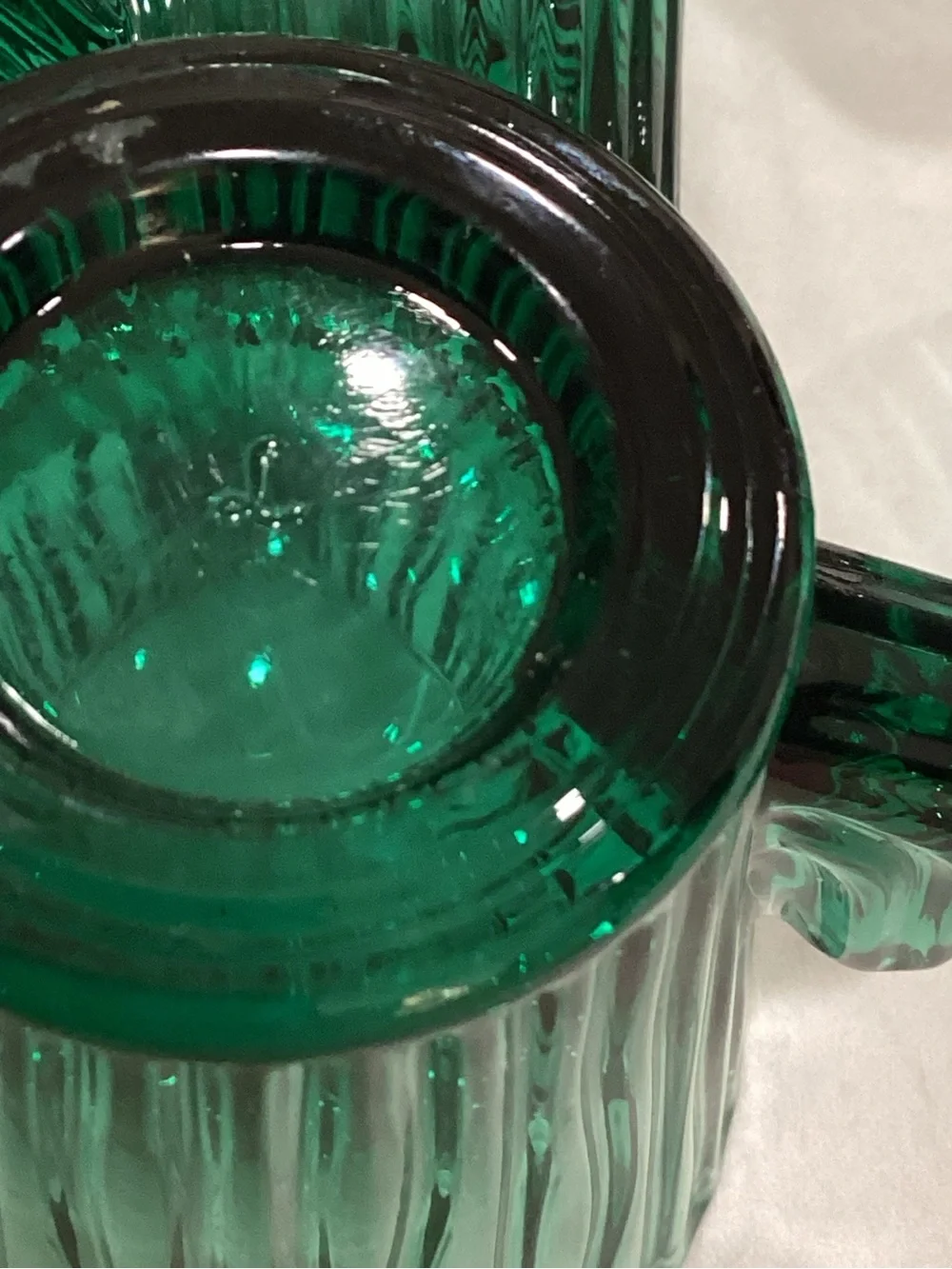 VTG Libbey Cactus Shot Glasses Ribbed Texture, 1oz capacity.